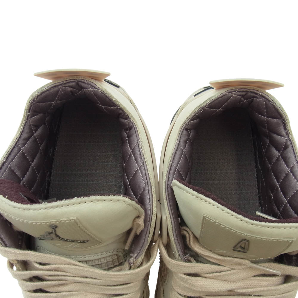 NIKE ナイキ FZ4810-200 A Ma Maniere Air Jordan 4 Retro OG SP Fossil Stone WYWS アママニエール エアジョーダン4 レトロ フォッシルストーン スニーカー ライトブラウン系 27.5cm【中古】