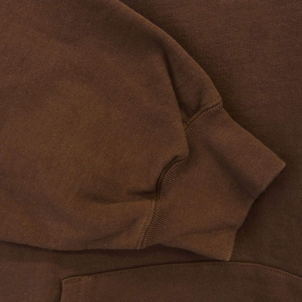 Supreme シュプリーム 24AW Satin Applique Hooded Sweatshirt サテン アップリケ フーデッド スウェットシャツ フーディ パーカー ブラウン系 XL【中古】