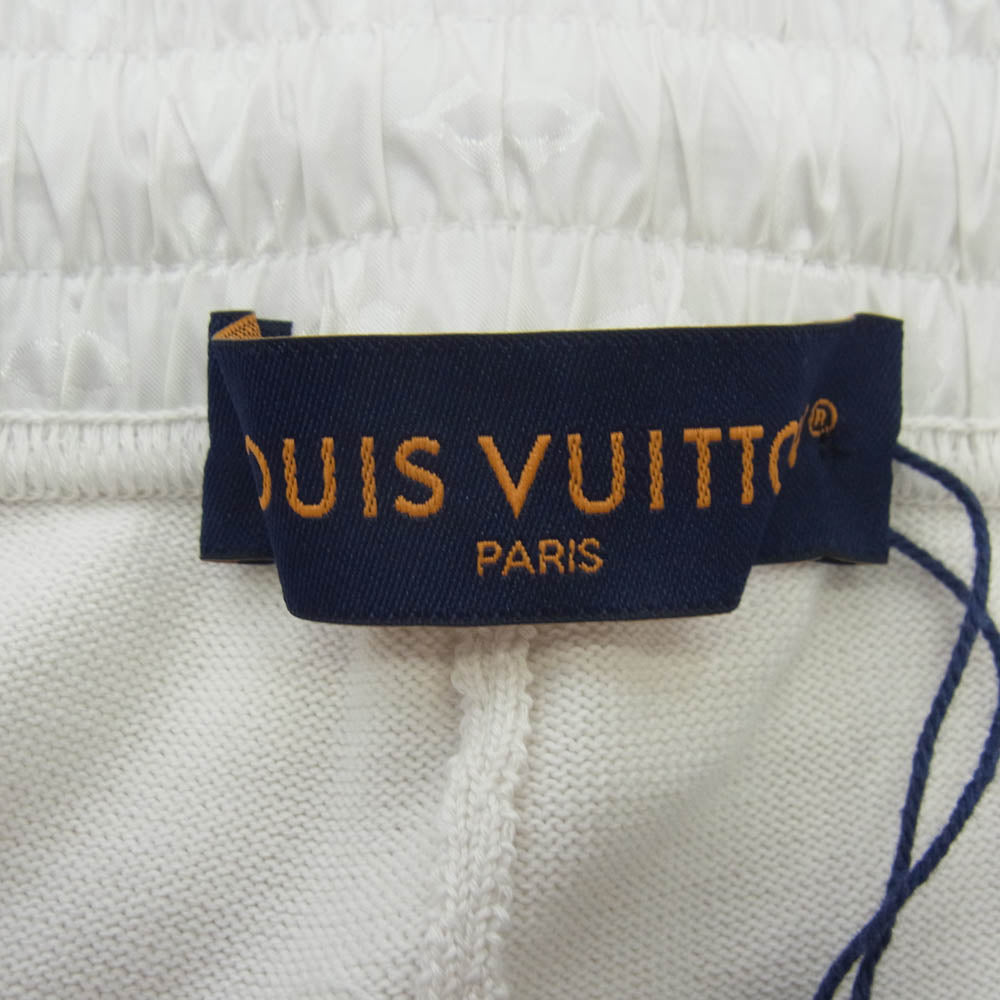 LOUIS VUITTON ルイ・ヴィトン 25SS 1AHVPK ショーツウィズモノグラムナイロンディテール ショーツ ショートパンツ ホワイト系 L【新古品】【未使用】【中古】