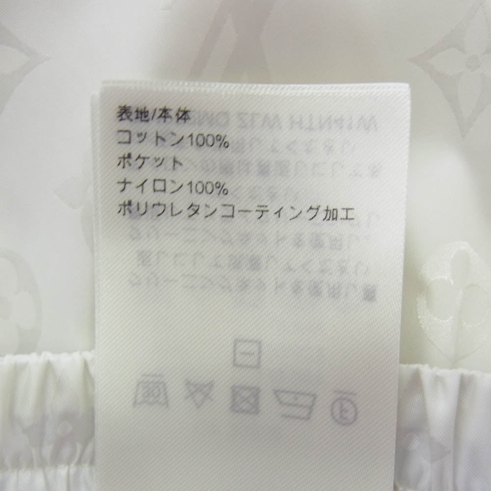 LOUIS VUITTON ルイ・ヴィトン 25SS 1AHVPK ショーツウィズモノグラムナイロンディテール ショーツ ショートパンツ ホワイト系 L【新古品】【未使用】【中古】