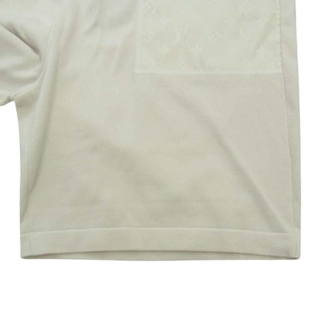 LOUIS VUITTON ルイ・ヴィトン 25SS 1AHVPK ショーツウィズモノグラムナイロンディテール ショーツ ショートパンツ ホワイト系 L【新古品】【未使用】【中古】
