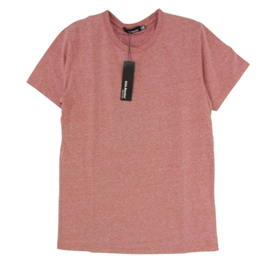 カルベリーズ 35TJ001 無地 Tシャツ 半袖 カットソー レッド系 XS【新古品】【未使用】【中古】