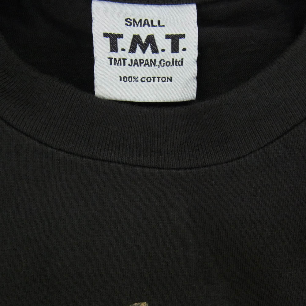 TMT ティーエムティー TCS-S15SP81 S/S ラフィー天竺 TEE 半袖 Tシャツ ブラック系 S【新古品】【未使用】【中古】