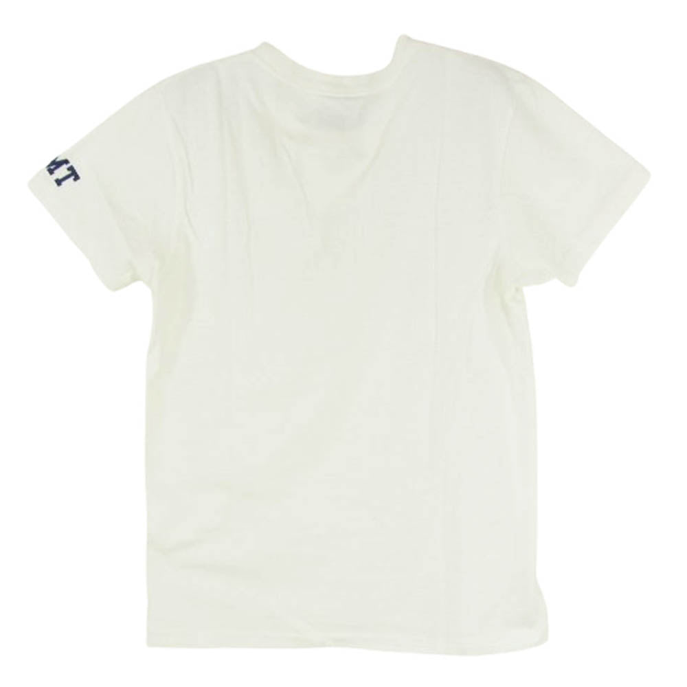 TMT ティーエムティー FLORIDA ロゴ コットン 半袖 Tシャツ オフホワイト系 S【新古品】【未使用】【中古】