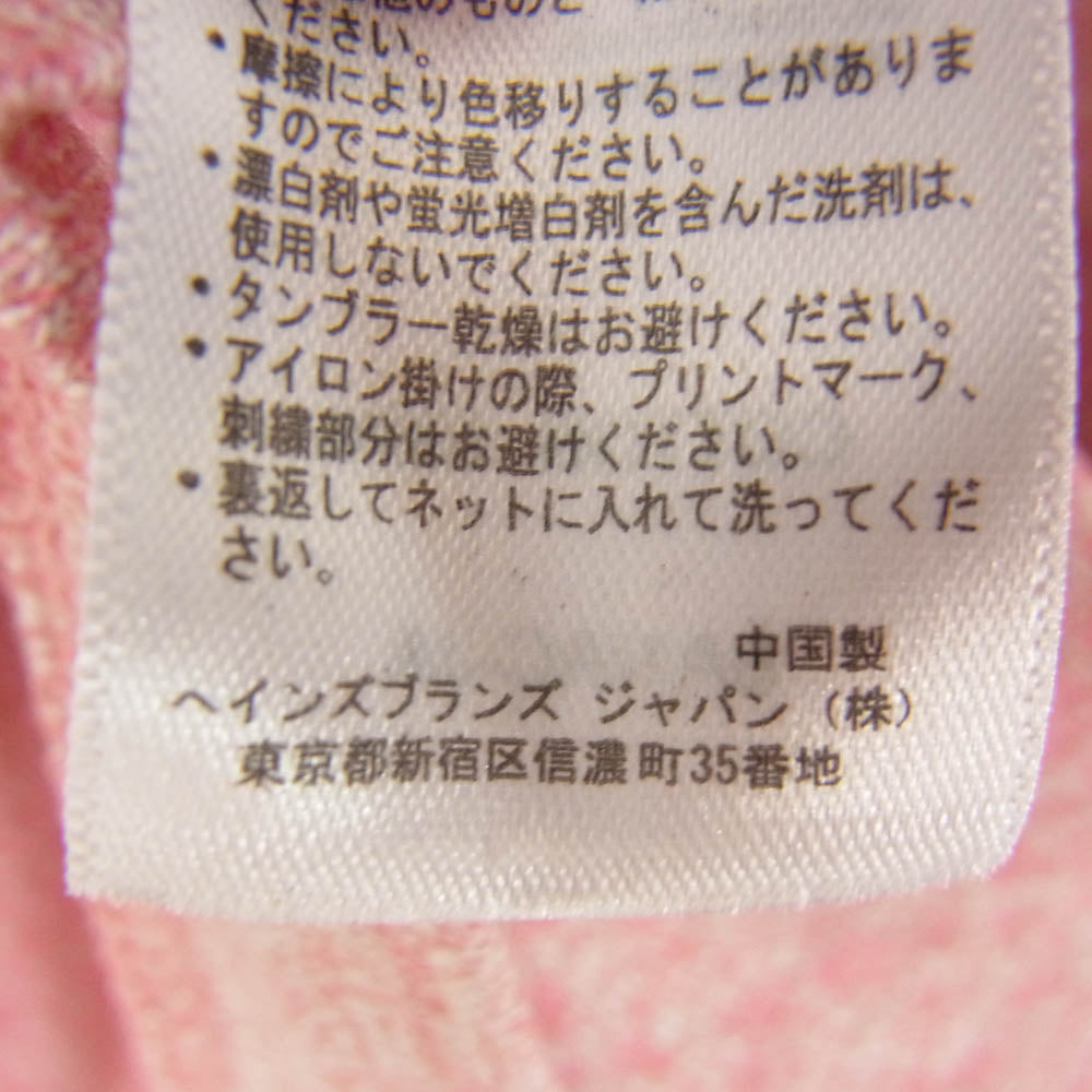 Champion チャンピオン C8-B302 × TMT ティーエムティー GO HOME プリント Tシャツ 半袖カットソー ヘザーレッド S【新古品】【未使用】【中古】