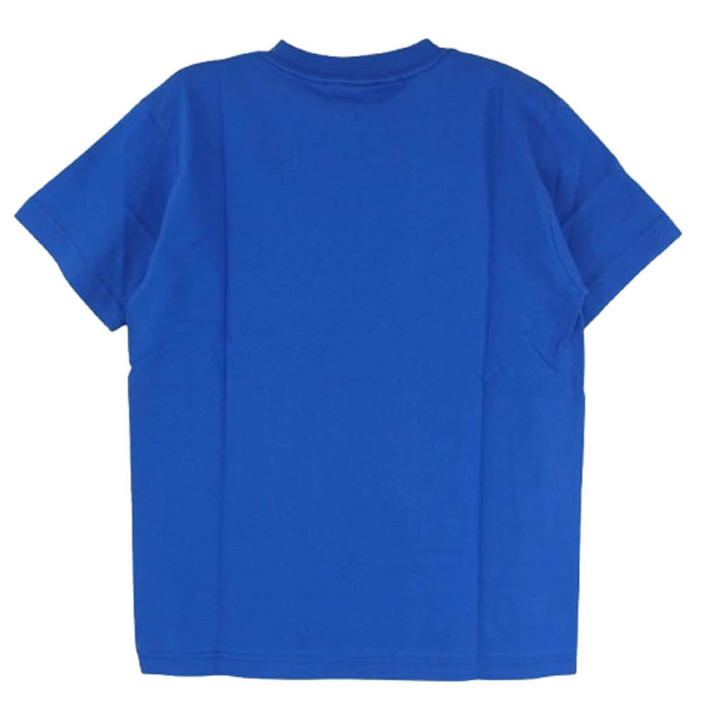 MARBLES マーブルズ C8-B301 フロントロゴ プリント Tシャツ 半袖カットソー ブルー系 S【極上美品】【中古】