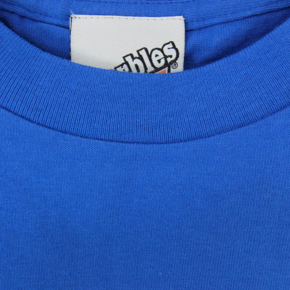 MARBLES マーブルズ C8-B301 フロントロゴ プリント Tシャツ 半袖カットソー ブルー系 S【極上美品】【中古】