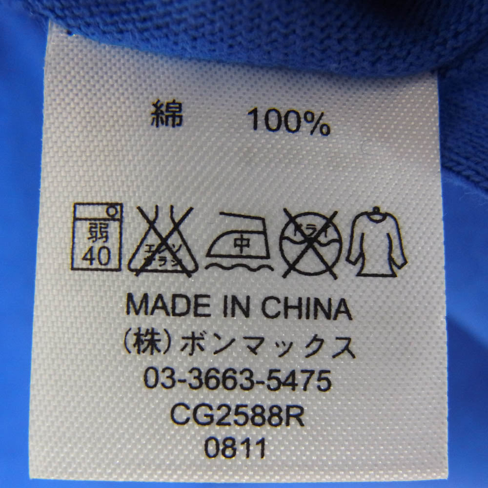 MARBLES マーブルズ C8-B301 フロントロゴ プリント Tシャツ 半袖カットソー ブルー系 S【極上美品】【中古】