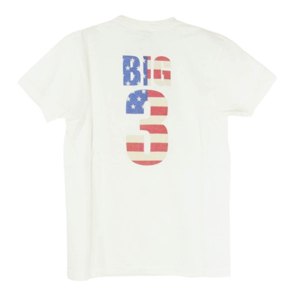 TMT ティーエムティー TCS-F11SP12 TMT YOURSロゴ コットン 半袖 Tシャツ オフホワイト系 S【新古品】【未使用】【中古】