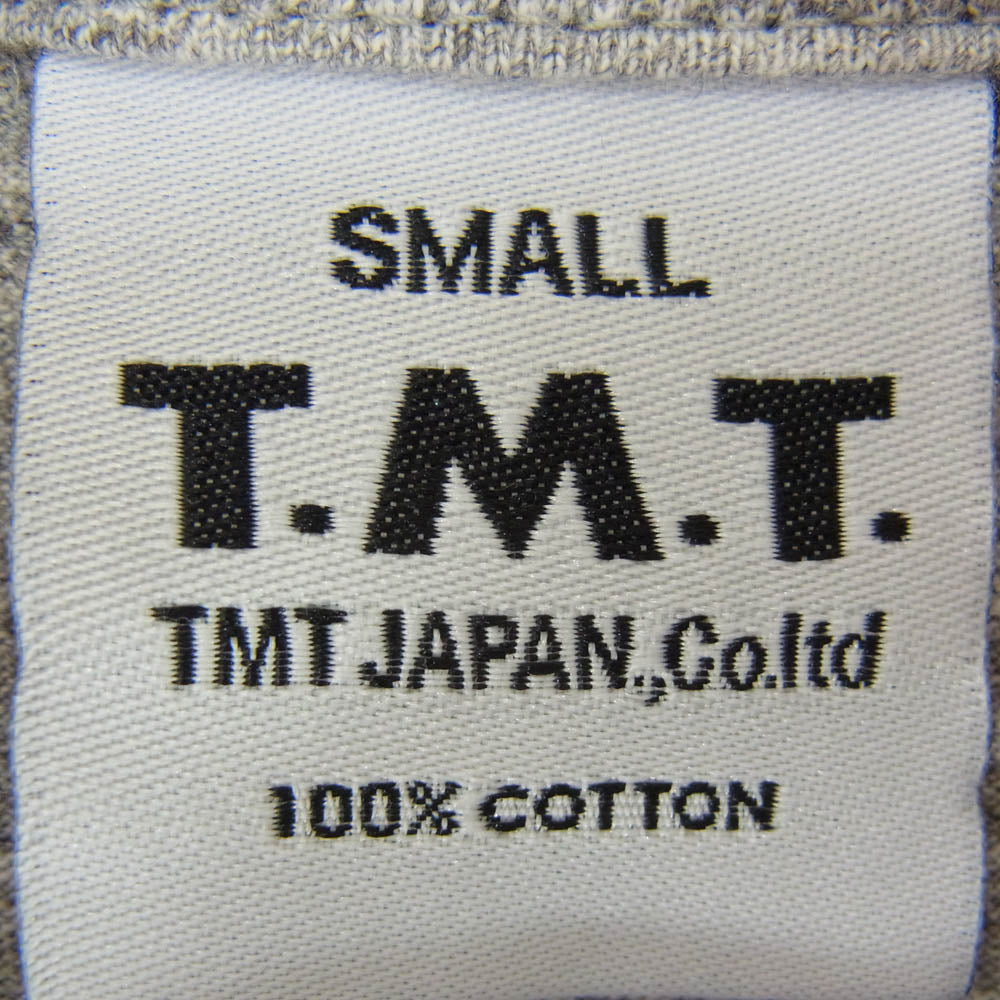 TMT ティーエムティー TCS-S14SP12 NEW YORK フロントプリント コットン 半袖 Tシャツ グレー系 S【新古品】【未使用】【中古】