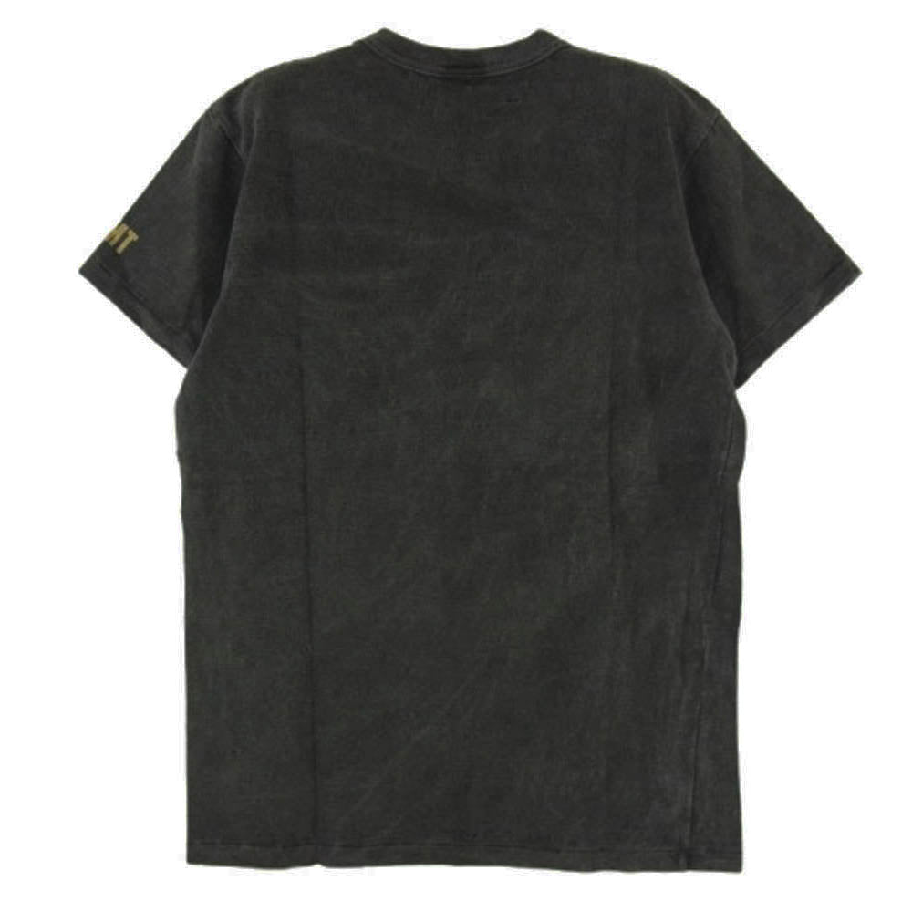 TMT ティーエムティー TCS-F1505 ソフトツイスト ジャージー プリント 半袖 Tシャツ ブラック系 S【新古品】【未使用】【中古】