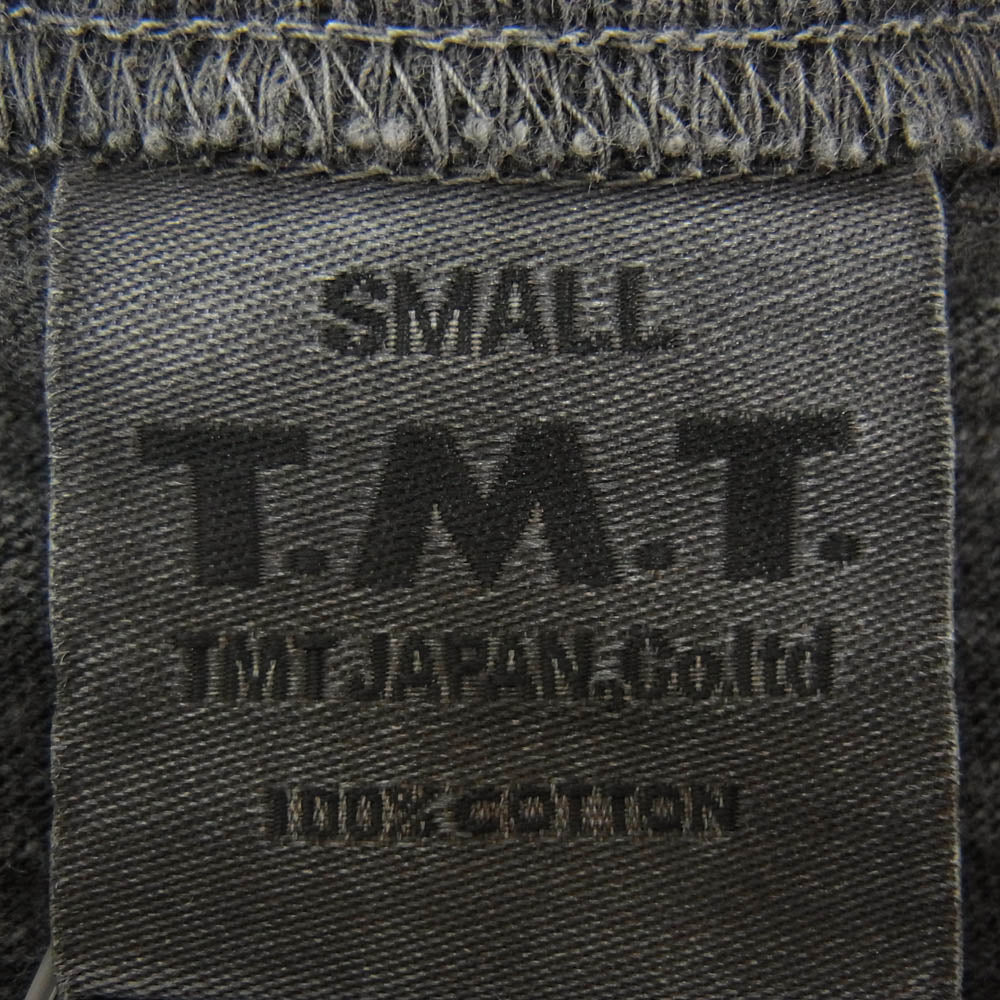 TMT ティーエムティー TCS-F1505 ソフトツイスト ジャージー プリント 半袖 Tシャツ ブラック系 S【新古品】【未使用】【中古】