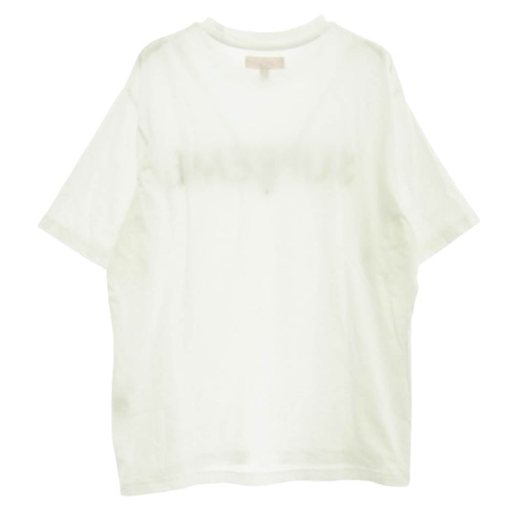Supreme シュプリーム 25SS Capital S/S Top キャピタル ロゴプリント Tシャツ 半袖カットソー ホワイト系 S【中古】
