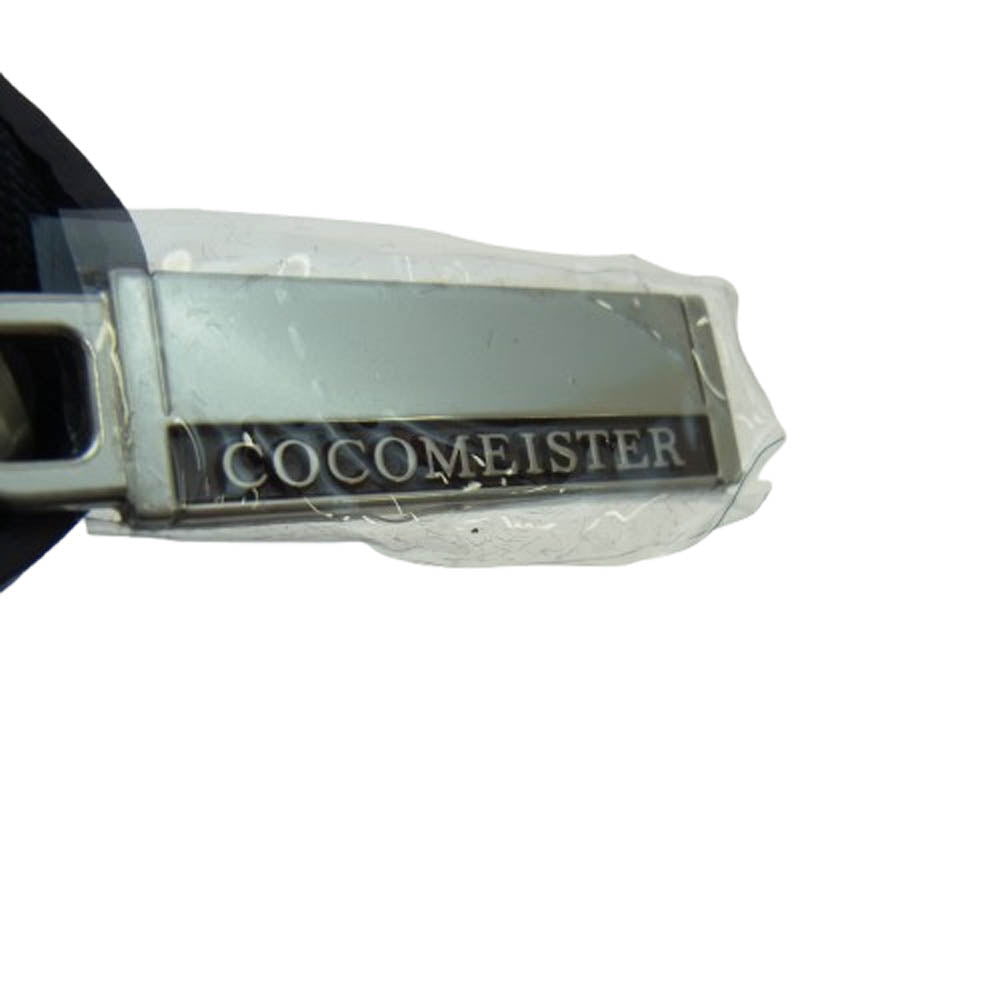 COCOMEISTER ココマイスター MATTSHRINK ALLALONG マットシュリンクオールアロング ロングウォレット 長財布 ネイビー系【極上美品】【中古】