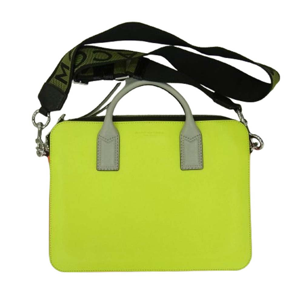 MARC JACOBS マークジェイコブス PCケース タブレットケース バッグ イエロー系【中古】