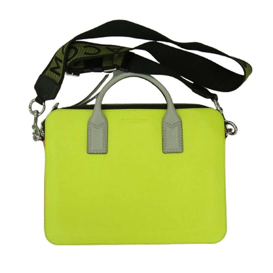 MARC JACOBS マークジェイコブス PCケース タブレットケース バッグ イエロー系【中古】