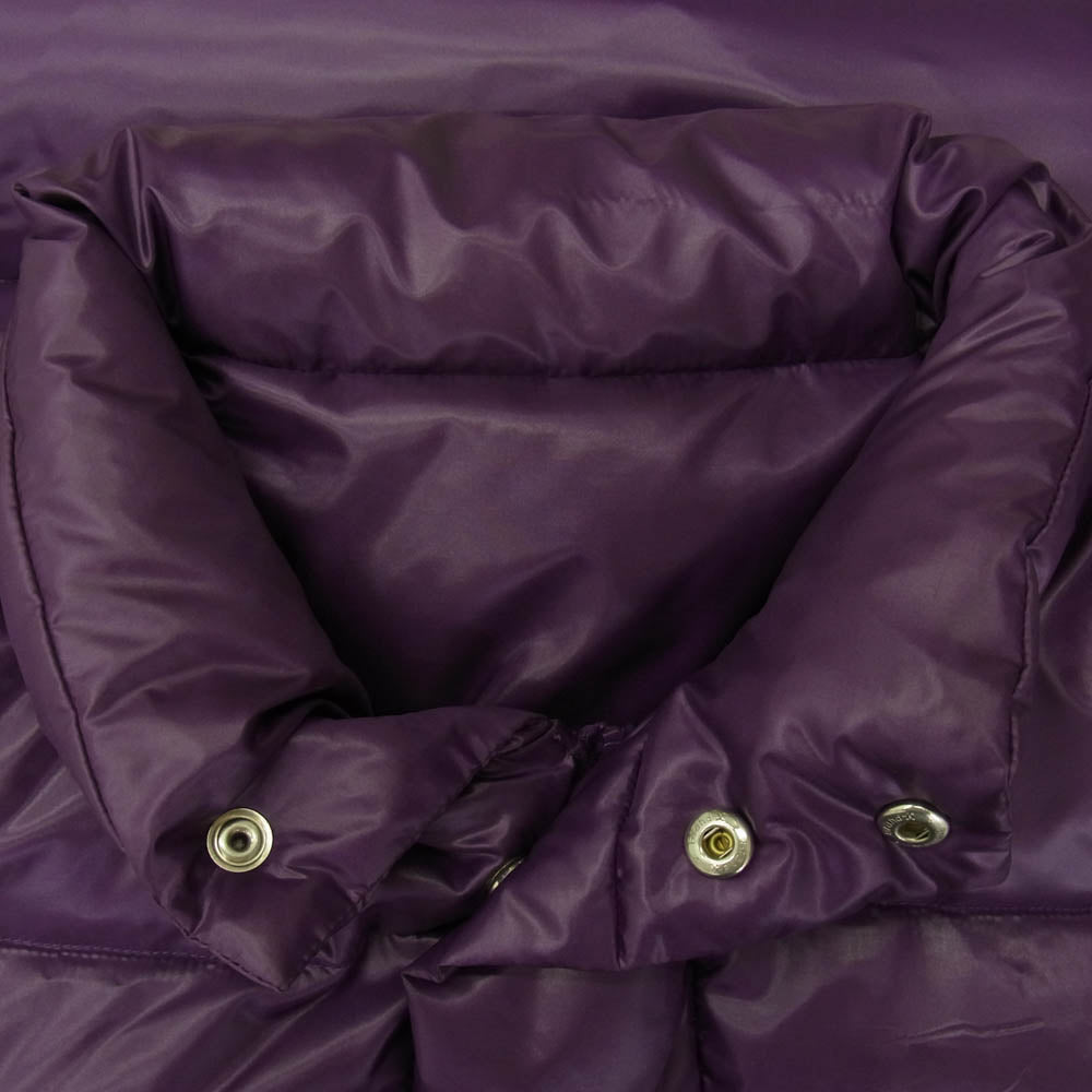 MARBLES マーブルズ ワッペン付 ダウン ジャケット パープル系 S【中古】
