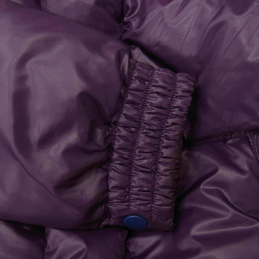 MARBLES マーブルズ ワッペン付 ダウン ジャケット パープル系 S【中古】