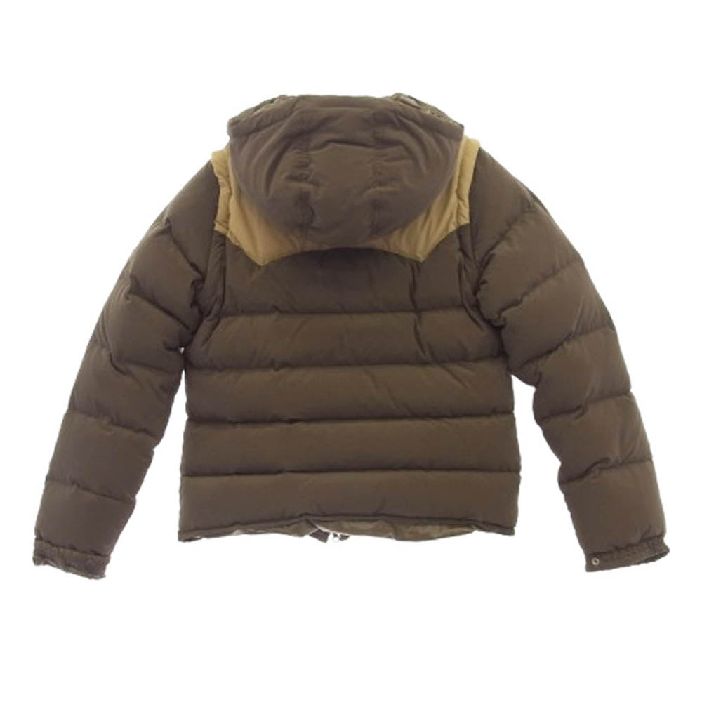 TMT ティーエムティー TJK-F1010 3WAY アウター 中綿 ジャケット ベスト フード付き アウター ブルゾン ブラウン系 S【中古】