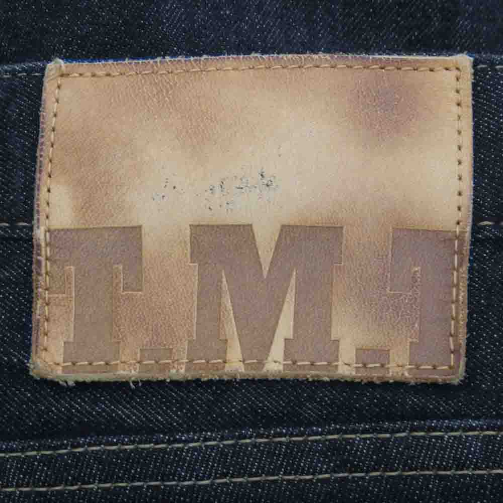 TMT ティーエムティー TPT-F14SP10 STRETCH DENIM SLIM TYPE 606 ストレッチ スリム デニム パンツ インディゴブルー系 S【中古】