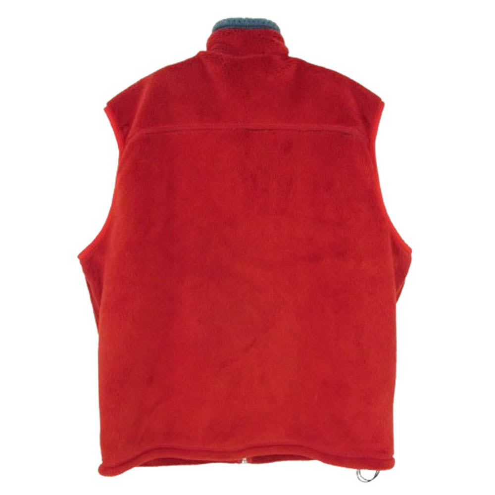 patagonia パタゴニア 01AW 36200 01年 USA製 R4 レギュレーター フリース ジップ ベスト レッド系 L【中古】
