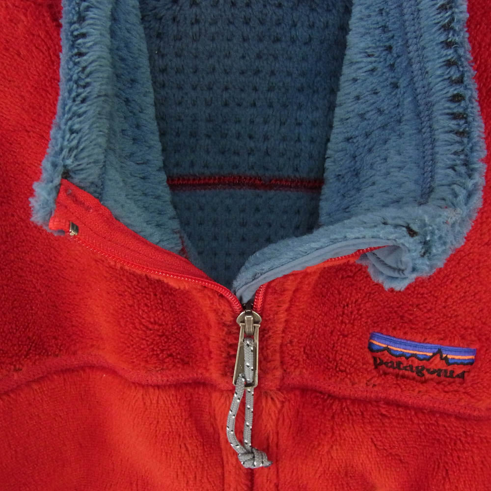 patagonia パタゴニア 01AW 36200 01年 USA製 R4 レギュレーター フリース ジップ ベスト レッド系 L【中古】