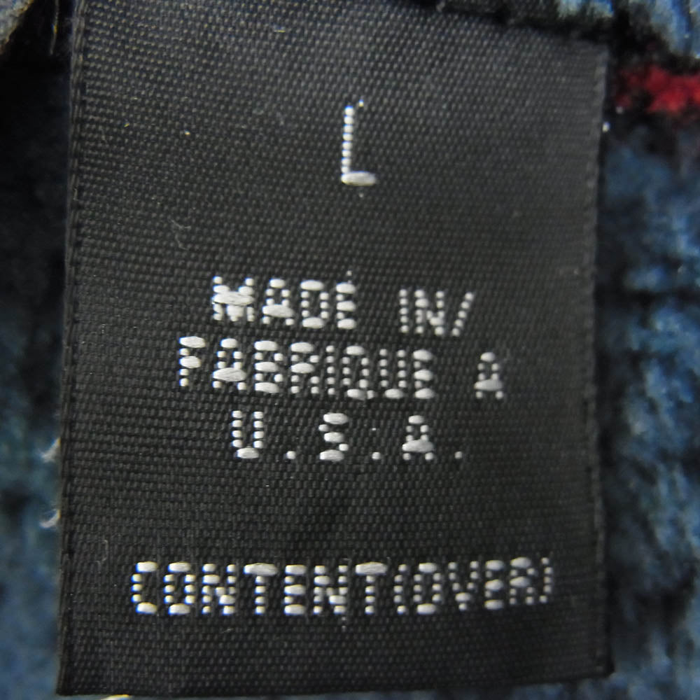patagonia パタゴニア 01AW 36200 01年 USA製 R4 レギュレーター フリース ジップ ベスト レッド系 L【中古】