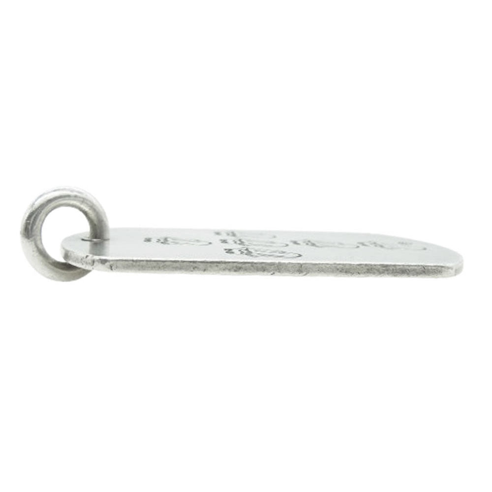 CHROME HEARTS クロムハーツ（原本無） D TAG LRG LT リップアンドタン スター ラージ ドッグタグ ペンダントトップ シルバー系【中古】