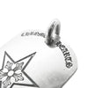 CHROME HEARTS クロムハーツ（原本無） D TAG LRG LT リップアンドタン スター ラージ ドッグタグ ペンダントトップ シルバー系【中古】