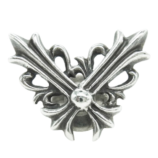 CHROME HEARTS クロムハーツ（原本無） STICK PIN FLRL SM スティックピン スモール フローラルコーナー ピン シルバー系【中古】
