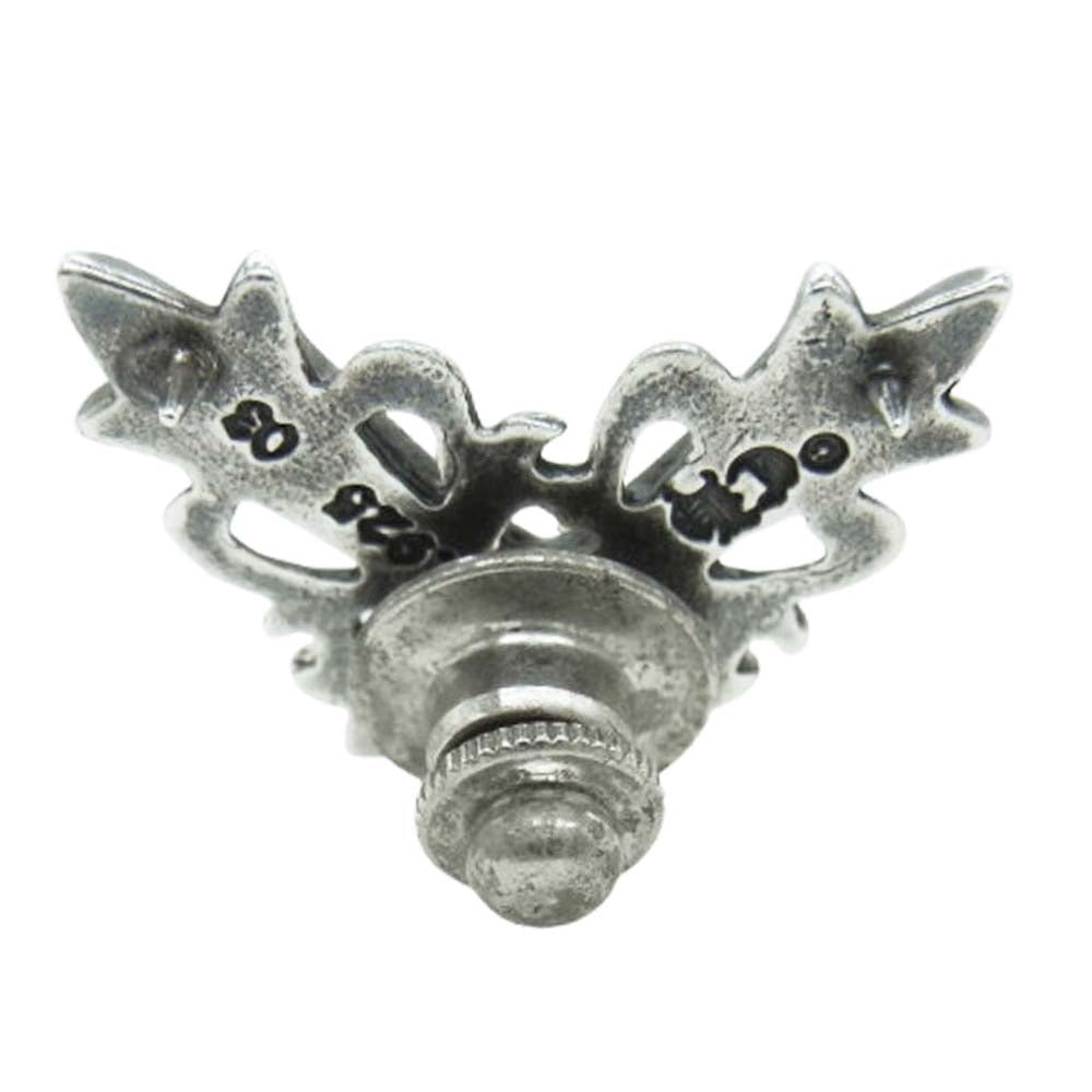 CHROME HEARTS クロムハーツ（原本無） STICK PIN FLRL SM スティックピン スモール フローラルコーナー ピン シルバー系【中古】