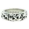 CHROME HEARTS クロムハーツ（原本無） ETRNITY VINE BAND エタニティ ヴァイン バンド リング シルバー系 16.5号【中古】
