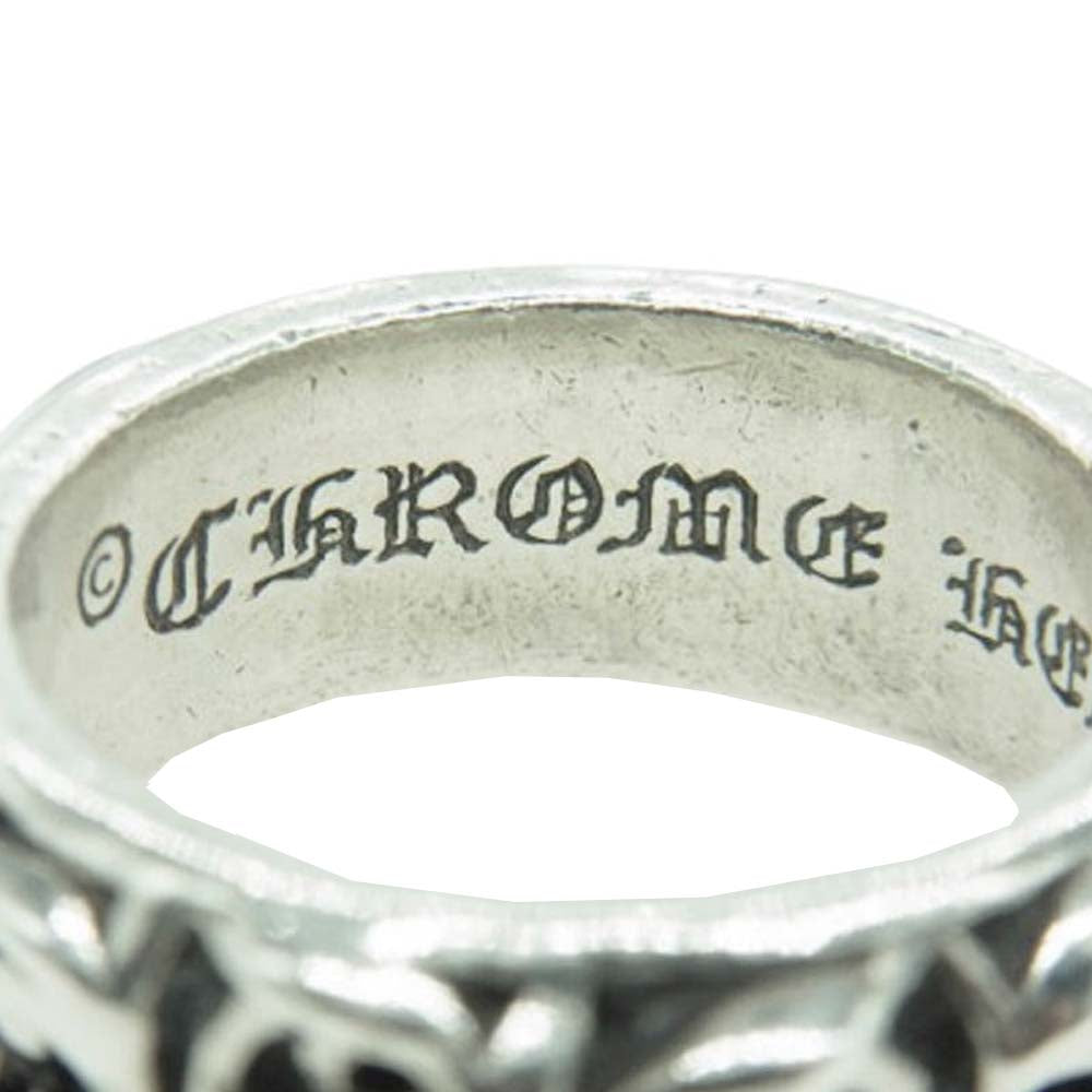 CHROME HEARTS クロムハーツ（原本無） ETRNITY VINE BAND エタニティ ヴァイン バンド リング シルバー系 16.5号【中古】