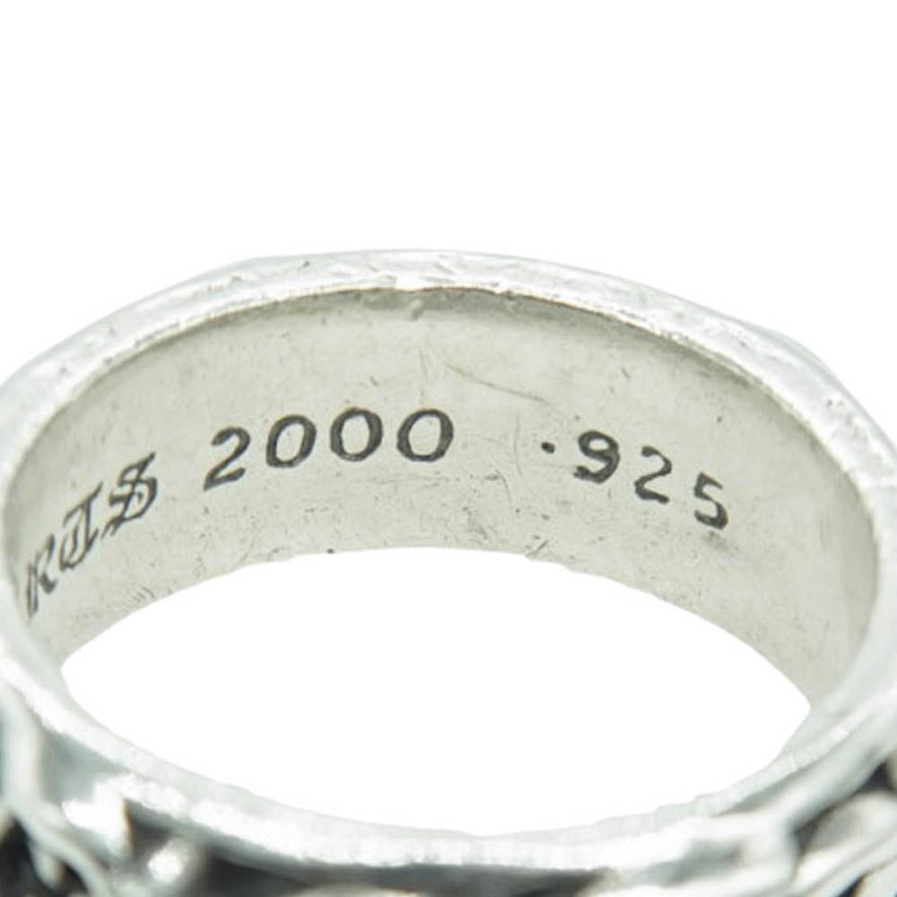 CHROME HEARTS クロムハーツ（原本無） ETRNITY VINE BAND エタニティ ヴァイン バンド リング シルバー系 16.5号【中古】