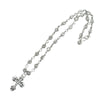 CHROME HEARTS クロムハーツ（原本無） #1 CROSS BALL CHN FILIG CRS クロスボールチェーン フィリグリークロスXS 20インチ ネックレス シルバー系【中古】