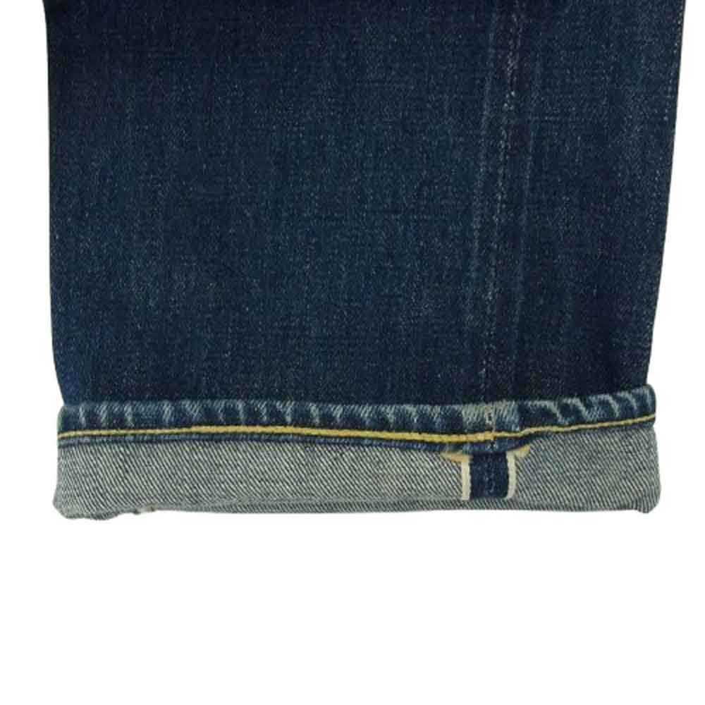 Levi's リーバイス ヴィンテージ オリジナル 60s 501XX パッチ無し ボタン裏刻印W センターループ デニム パンツ インディゴブルー系 W31インチ程度【中古】
