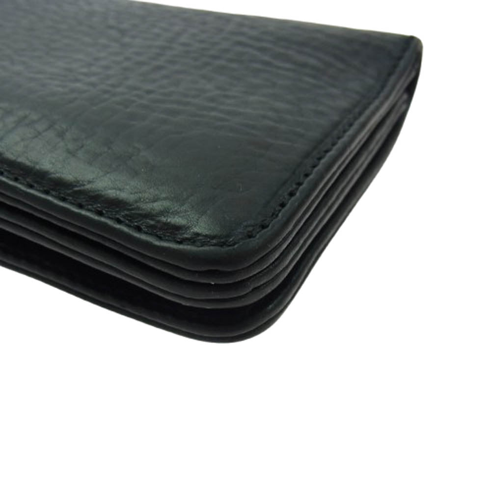 CHROME HEARTS クロムハーツ（原本無） 1ZIP クロスボール 1ジップ レザー ウォレット 財布 ブラック系【中古】