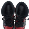 NIKE ナイキ 554724-074 Air Jordan 1 Mid エアジョーダン1 ミッド ブレッド スニーカー レッド系 ブラック系 27cm【中古】