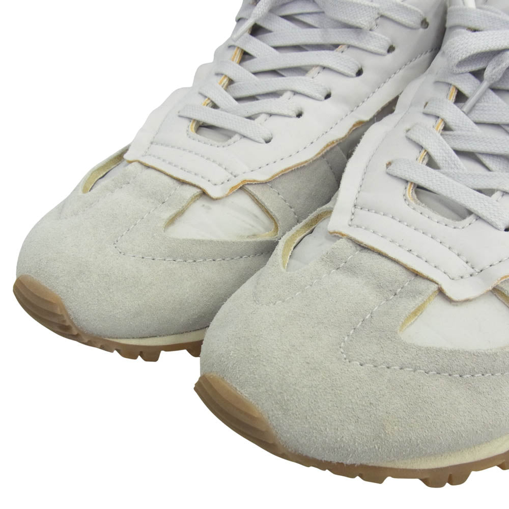 MAISON MARGIELA メゾンマルジェラ S37WS0579 22ライン RETRO RUNNER レトロランナー ローカット スニーカー ホワイト系 42.5【中古】