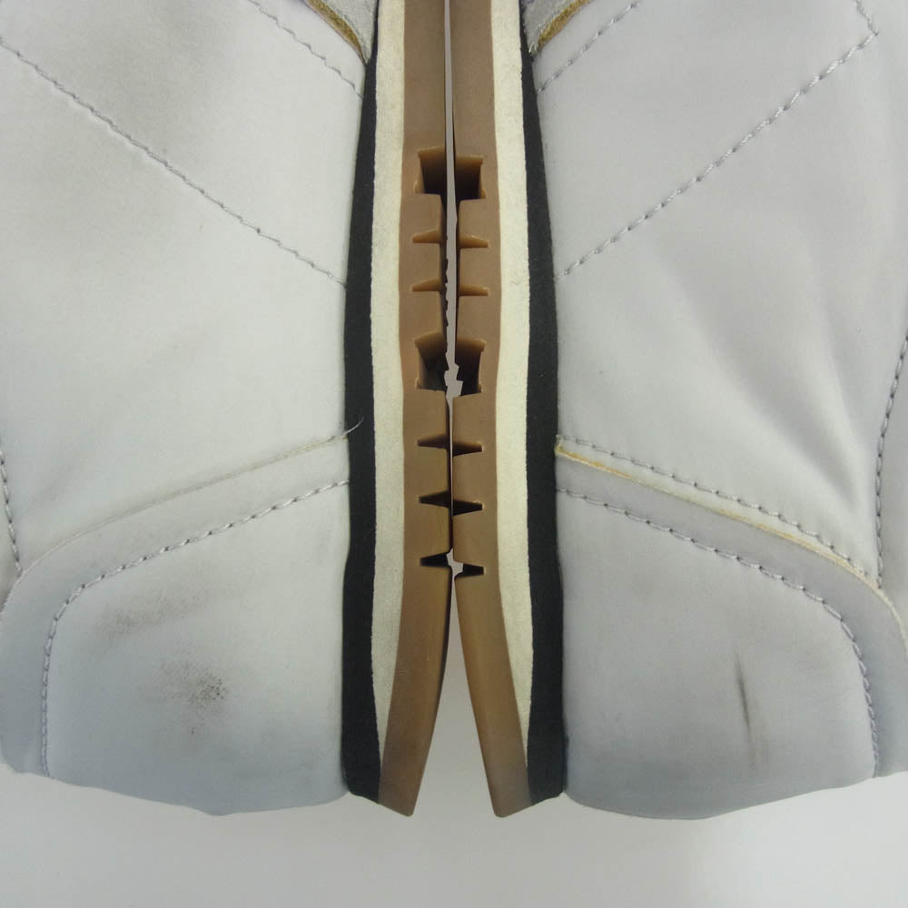 MAISON MARGIELA メゾンマルジェラ S37WS0579 22ライン RETRO RUNNER レトロランナー ローカット スニーカー ホワイト系 42.5【中古】