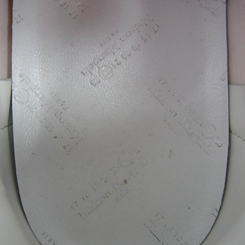 MAISON MARGIELA メゾンマルジェラ S37WS0579 22ライン RETRO RUNNER レトロランナー ローカット スニーカー ホワイト系 42.5【中古】