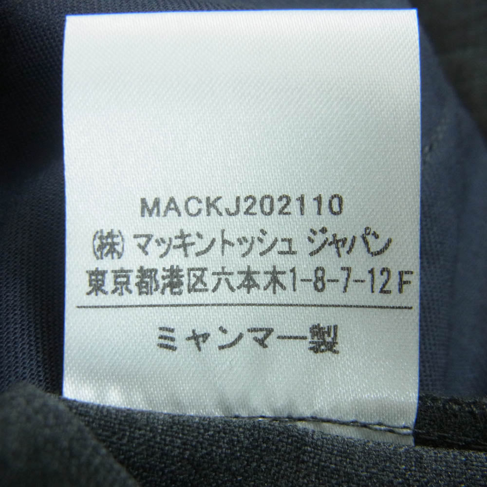 Traditional Weatherwear トラディショナルウェザーウェア G221OSFPT0201ET ウール タック トラウザー ワイド テーパード スラックス パンツ グレー系 L【中古】