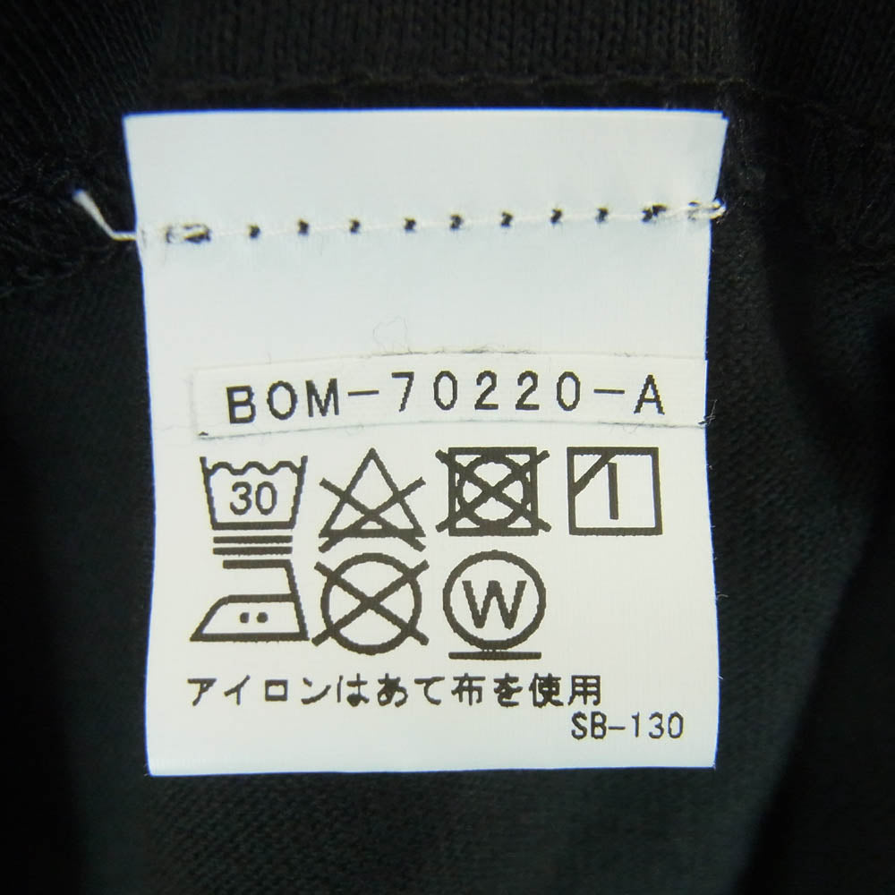 ビオトープ BOM-70220-A Bruce Weber ブルース・ウェーバー別注 10C Photo T-shirts ドッグ フォトプリント 半袖 Tシャツ ブラック系 XXL【中古】