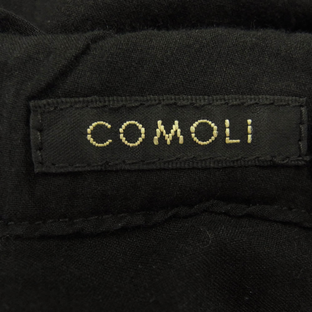 COMOLI コモリ 25SS B01-03015 KHADIコットン ドローストリング パンツ
