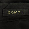 COMOLI コモリ 25SS B01-03015 KHADIコットン ドローストリング パンツ ブラック系 3【中古】