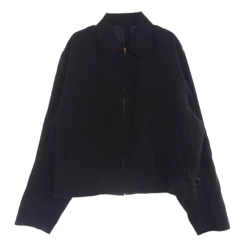 COMOLI コモリ 24SS Z01-01007 カナパ ジップ ショート ジャケット ブラック系 3【中古】