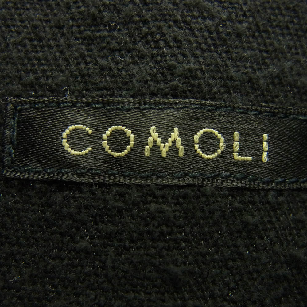 COMOLI コモリ 24SS Z01-01012 シルクネップ オールインワン ツナギ ブラック系 L【中古】