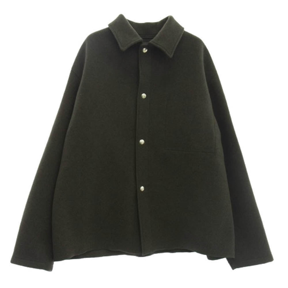 A.PRESSE アプレッセ 24AW 24AAP-01-27H Cashmere Blend Work Jacket カシミヤ ブレンド ワーク ジャケット グレー系 3【美品】【中古】