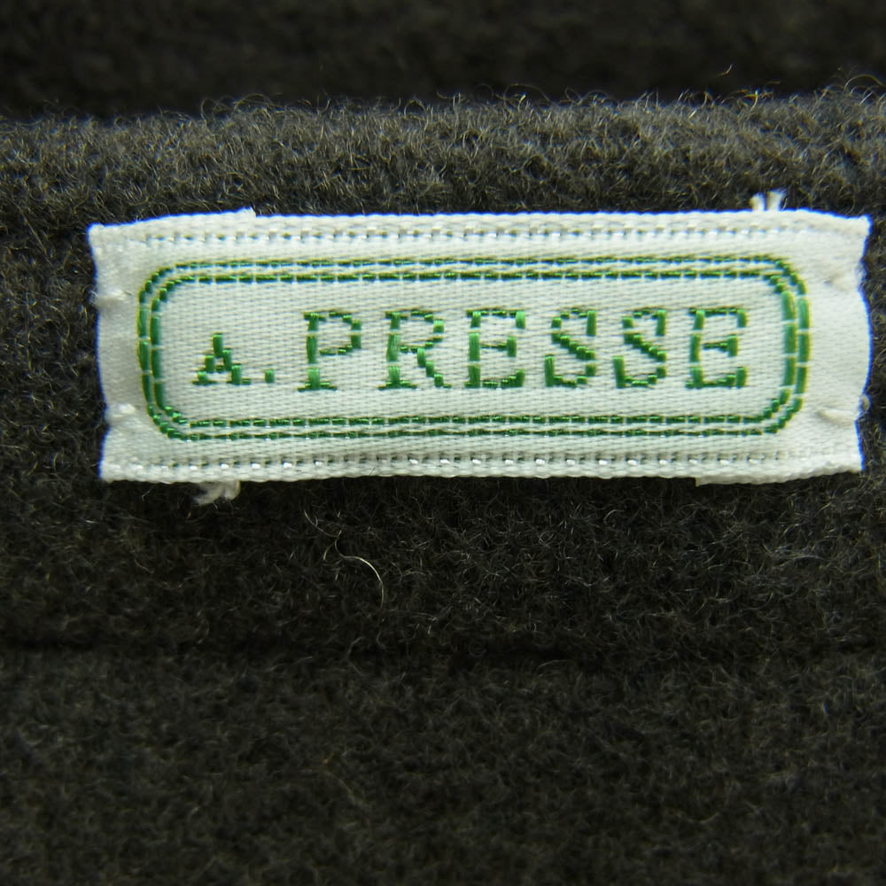 A.PRESSE アプレッセ 24AW 24AAP-01-27H Cashmere Blend Work Jacket カシミヤ ブレンド ワーク ジャケット グレー系 3【美品】【中古】