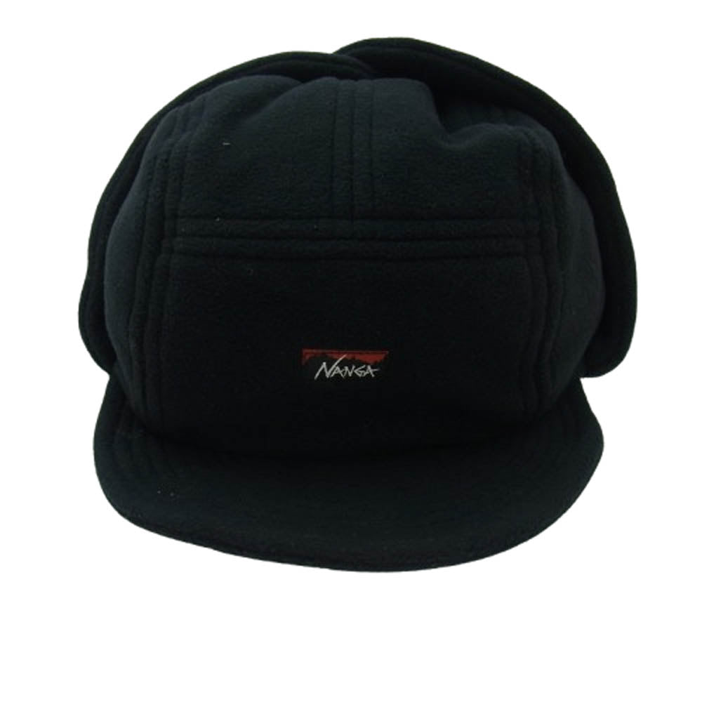 NANGA ナンガ NA2343-3B509 POLARTEC EAR FLAP CAP ポーラテック イヤー フラップ キャップ ブラック系【中古】